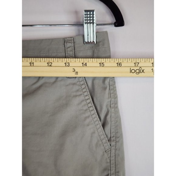 J Crew Shorts Womens 2 Gray Low Rise Broken In Chino Style Shorts - Picture 4 of 10